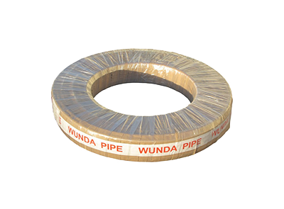 Joist floor heating pipe