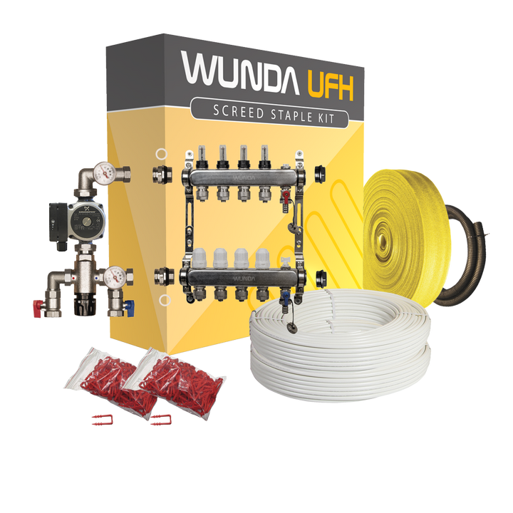 Underfloor Heating Staple Screed Kit (Grundfos Pump)